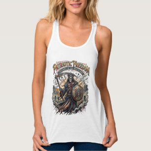 Patriotischer apokalyptischer Freiheits-Sense-Zomb Tank Top