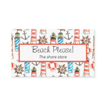 Patriotischer Aquarellleuchtturm