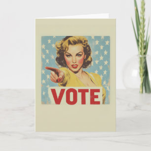 Patriotischer Aufruf zum Handeln: Abstimmung! Einladung