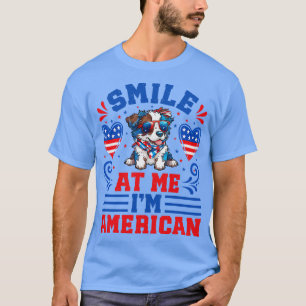 Patriotischer Australischer Schäferhund 1 T-Shirt