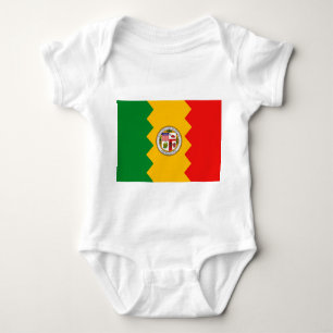 Patriotischer Baby-Bodysuit mit Flagge von Los Ang Baby Strampler