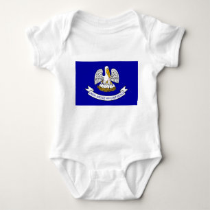 Patriotischer Baby Bodysuit mit Flagge von Louisia Strampler