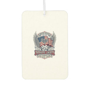 Patriotischer Bandana Rocker Old Glory Musik Rock Autolufterfrischer