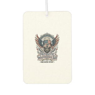 Patriotischer Bandana Rocker Old Glory Musik Rock  Autolufterfrischer