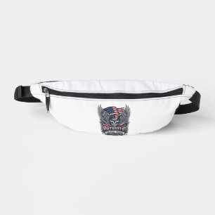 Patriotischer Bandana Rocker Old Glory Musik Rock Bauchtasche