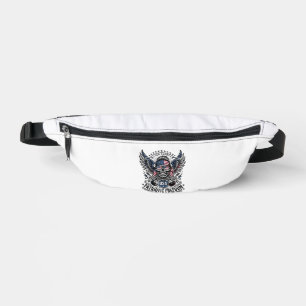 Patriotischer Bandana Rocker Old Glory Musik Rock Bauchtasche