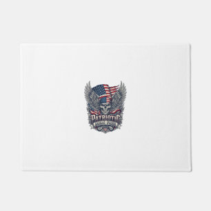 Patriotischer Bandana Rocker Old Glory Musik Rock Fußmatte