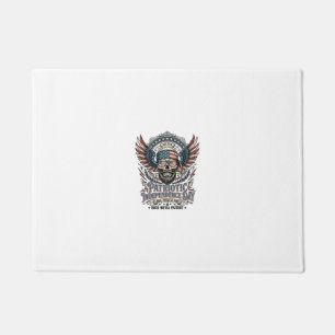 Patriotischer Bandana Rocker Old Glory Musik Rock  Fußmatte