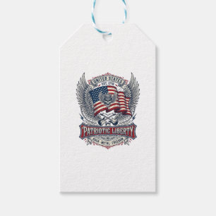 Patriotischer Bandana Rocker Old Glory Musik Rock  Geschenkanhänger