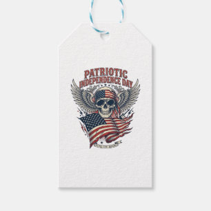 Patriotischer Bandana Rocker Old Glory Musik Rock Geschenkanhänger