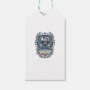 Patriotischer Bandana Rocker Old Glory Musik Rock Geschenkanhänger