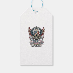 Patriotischer Bandana Rocker Old Glory Musik Rock Geschenkanhänger