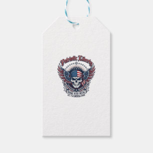 Patriotischer Bandana Rocker Old Glory Musik Rock Geschenkanhänger