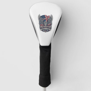 Patriotischer Bandana Rocker Old Glory Musik Rock  Golf Headcover