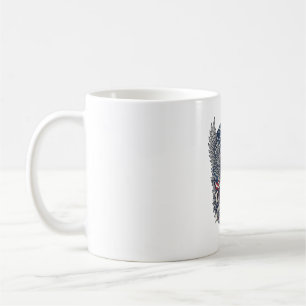 Patriotischer Bandana Rocker Old Glory Musik Rock  Kaffeetasse