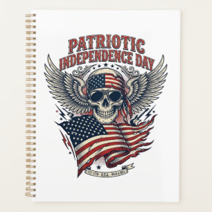 Patriotischer Bandana Rocker Old Glory Musik Rock Planer