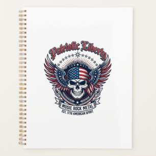 Patriotischer Bandana Rocker Old Glory Musik Rock Planer