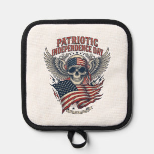 Patriotischer Bandana Rocker Old Glory Musik Rock  Topflappen