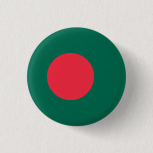 Patriotischer bangladeschischer Flaggen-Anstecker Button