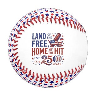Patriotischer Baseball Juli 2026 America 250 Ges