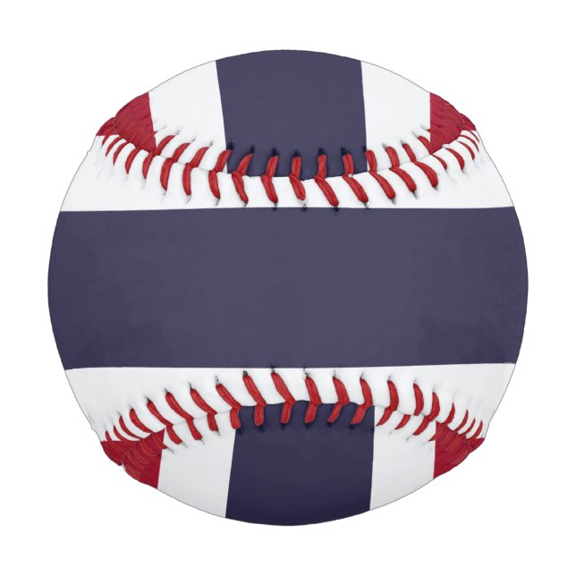 Patriotischer Baseball mit der Flagge Thailands (Vorderseite)