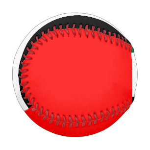 Patriotischer Baseball mit Flagge der VAE