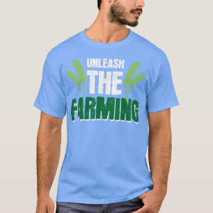 Patriotischer Bauer Lokale Nahrung entfesseln Land T-Shirt