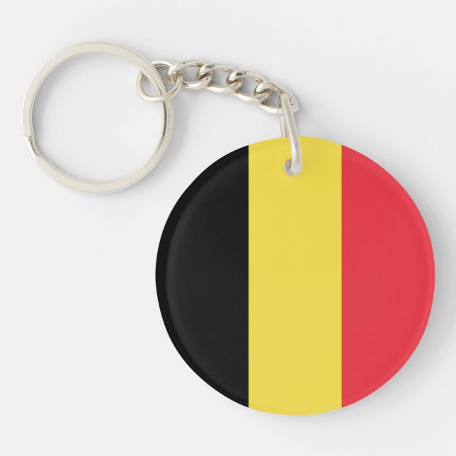 Patriotischer belgischer Schlüsselanhänger (Vorderseite)