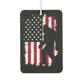 Patriotischer Bigfoot – American Flag Sasquatch Autolufterfrischer