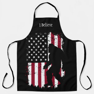 Patriotischer Bigfoot – American Flag Sasquatch Schürze