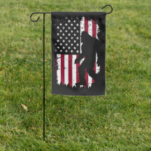 Patriotischer Bigfoot – Amerikanische Flagge als G