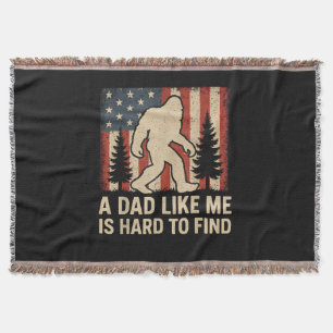 Patriotischer Bigfoot Ein Vater Wie Mich Findet Ma Decke