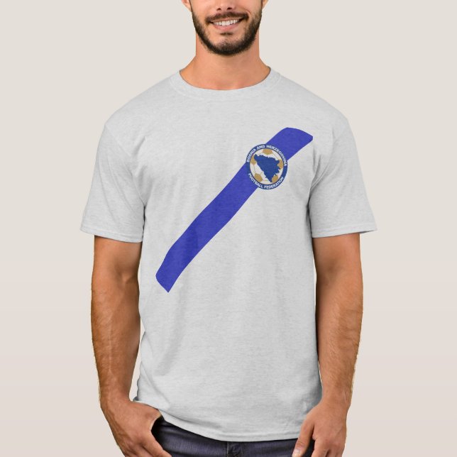 Patriotischer BiH T - Shirt Jersey - Ibisevic 9 (Vorderseite)