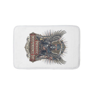 Patriotischer Chrome-Sense-Reaper-Dunkler Patriot- Badematte