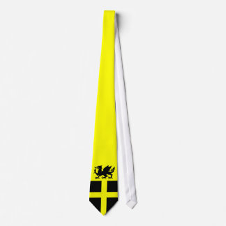 Patriotischer Drache Wales-St. Davids Tagesauf Krawatte
