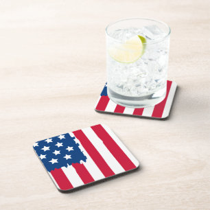 Patriotischer Drink-Untersetzer Getränkeuntersetzer