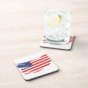 Patriotischer Drink-Untersetzer Getränkeuntersetzer