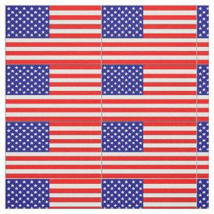 Patriotischer Druck Stoff