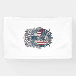 Patriotischer Entenjäger-Hund-Vektorgrafik-Shirt_1 Banner