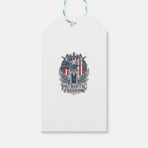 Patriotischer Entenjäger-Hund Vektorgrafik T-Shirt Geschenkanhänger