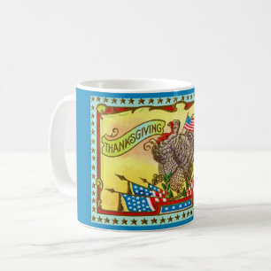 Patriotischer Erntedank Gruß Kaffeetasse