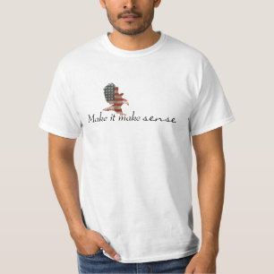 Patriotischer Flaggenadler mit Zitat T-Shirt