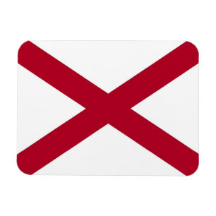 Patriotischer flexibler Foto-Magnet mit Alabama-Fl Magnet