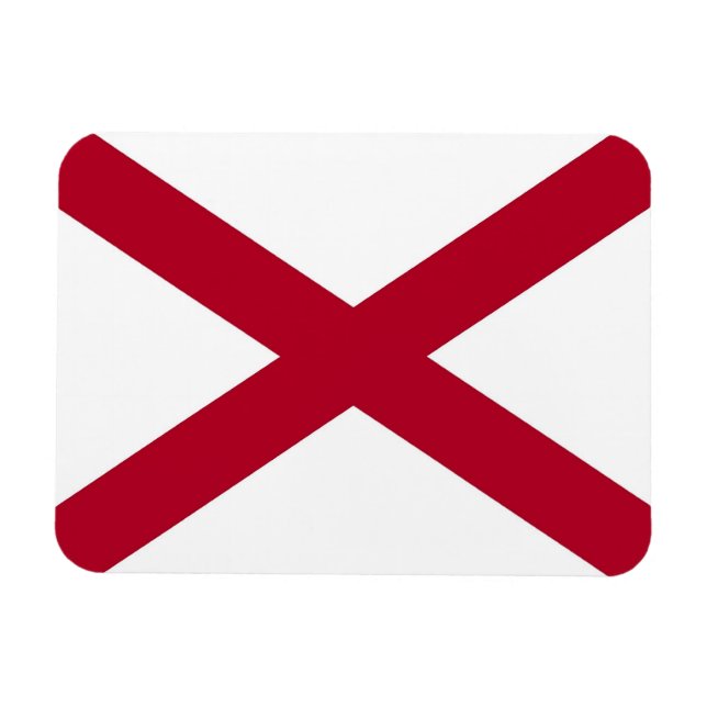 Patriotischer flexibler Foto-Magnet mit Alabama-Fl Magnet (Horizontal)