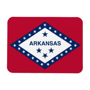 Patriotischer flexibler Foto-Magnet mit Arkansas-F Magnet