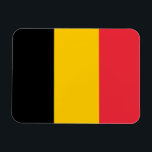 Patriotischer flexibler Magnet mit Flagge Belgiens<br><div class="desc">Mit unserem flexiblen Magneten unter der Flagge Belgiens verbessern Sie Ihre Magnetflächen! Dieser mit Liebe zum Detail gestaltete Magnet ist mehr als nur eine Dekoration; er ist eine Feier des reichen belgischen Kulturerbes und des Nationalstolzes. Das Design zeigt stolz die ikonischen schwarzen, gelben und roten Streifen der belgischen Flagge, die...</div>