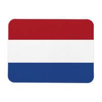 Patriotischer flexibler Magnet mit Flagge der Nied