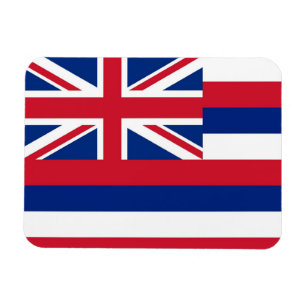 Patriotischer flexibler Magnet mit Hawaii-Flagge