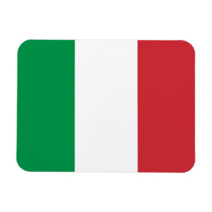 Patriotischer flexibler Magnet mit italienischer F