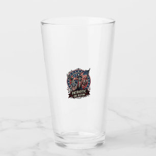 Patriotischer Frankenstein Freiheit Schrecklicher  Glas